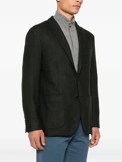 Boglioli Jersey Jacket In Gray