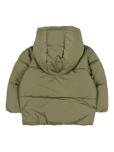 Bosswear Hooded Coat In Green