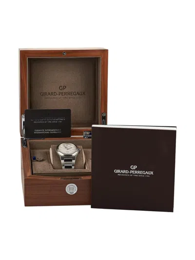 Pre-owned Girard-perregaux 2016 Laureato Heritage 41mm In White