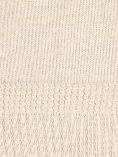 Fay Elbow-patch Jumper In Neutral