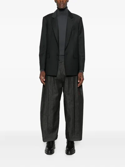 Patrizia Pepe Fine-knit Jumper In Gray