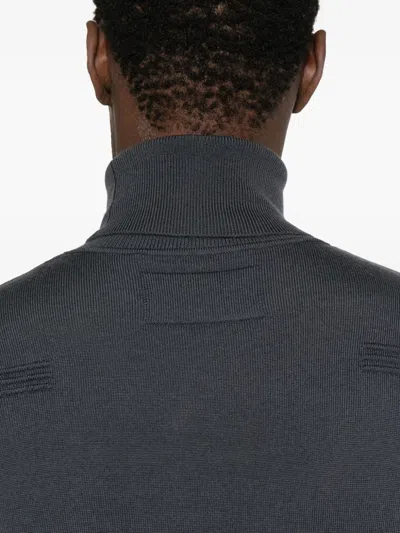 Patrizia Pepe Fine-knit Jumper In Gray