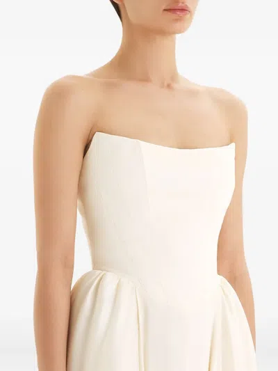 紧身胸衣式中长连衣裙