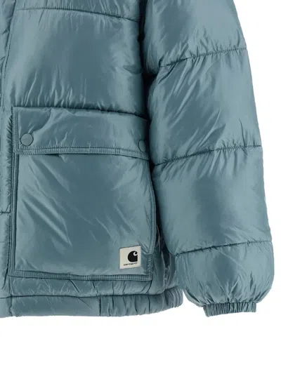 Carhartt Benson Puffer Jackets Light Blue In Blue