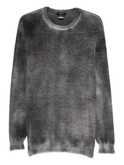 Avant Toi Cashmere Crew-neck Sweater In Gray