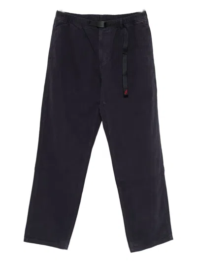 Gramicci Brushed Winter Twill Pants In Cotton In Blue