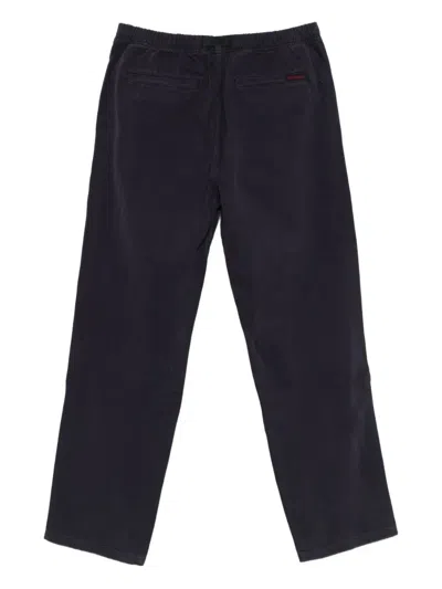 Gramicci Brushed Winter Twill Pants In Cotton In Blue