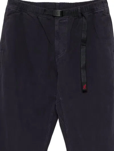 Gramicci Brushed Winter Twill Pants In Cotton In Blue