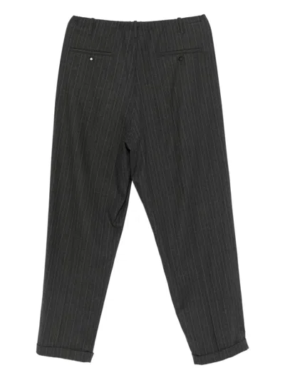 Magliano Pinstripe Trousers In Gray