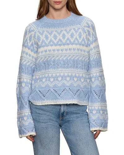 Sanctuary Fair Isle Crewneck Sweater In Multi