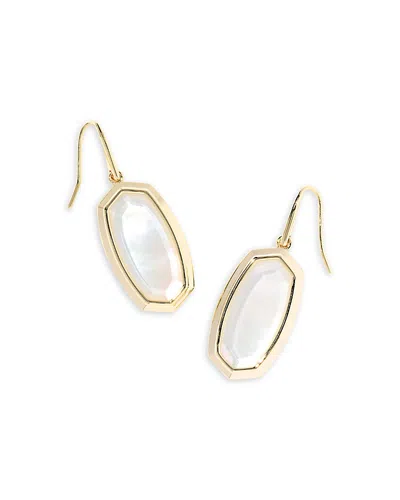 Kendra Scott Dani Stone Bezel Drop Earrings In Multi
