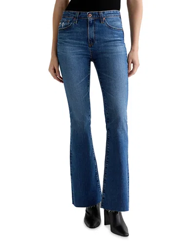 Ag Farrah Mid Rise Bootcut Jeans In 15 Years Prue In Blue