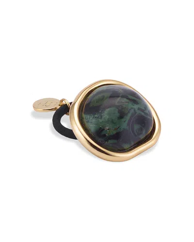 Lelet Ny Zoe Marbled Mini Pony Cuff In Green