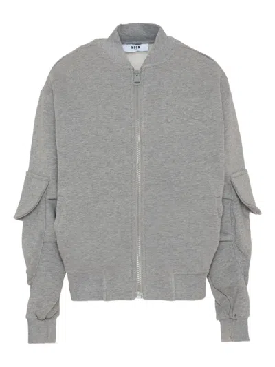 贴袋飞行员夹克