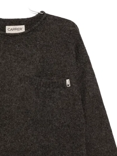 Carrera Crew-neck Sweater In Brown