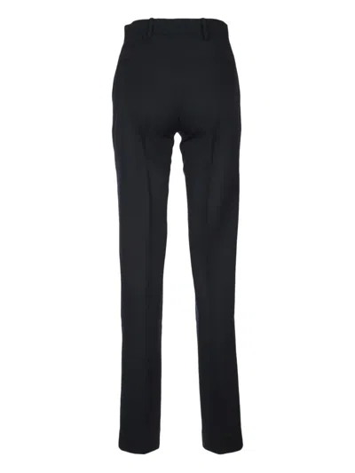 Jacquemus Tailored Trousers With Pockets And Crease In Blue