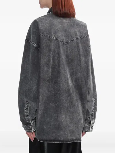 Miharayasuhiro Denim Shirt In Gray