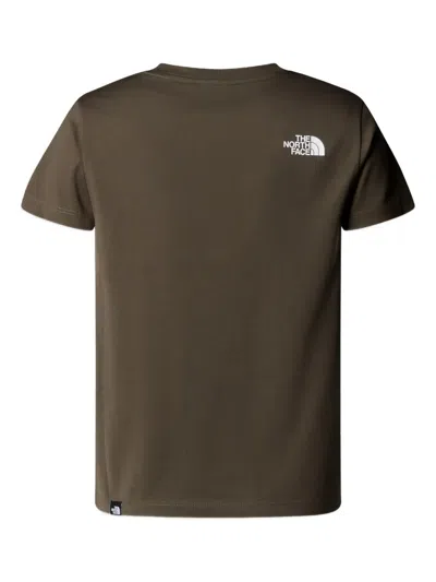 The North Face Kids Easy T-shirt In Brown