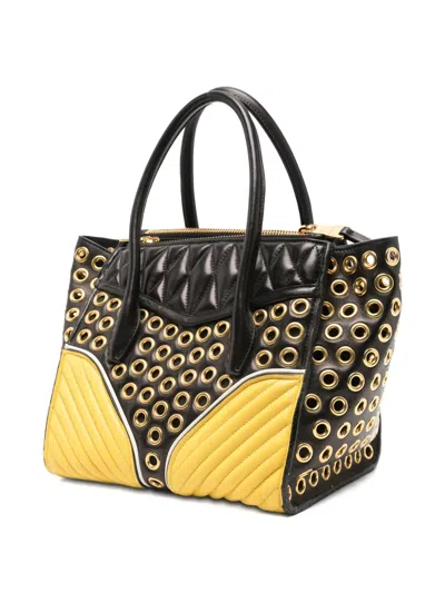 Miu Miu Zip-details Shoulder Bag In Multi