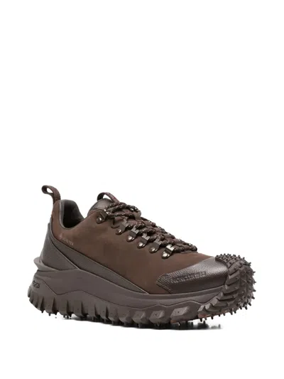 Moncler Gore-tex Sneakers In Brown