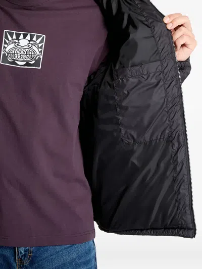 Vans Mte Hillgate Hooded Puffer Jacket In Black