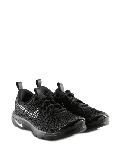 Comme Des Garçons Homme Deux X Nike Air Logo-detail Sneakers In Black