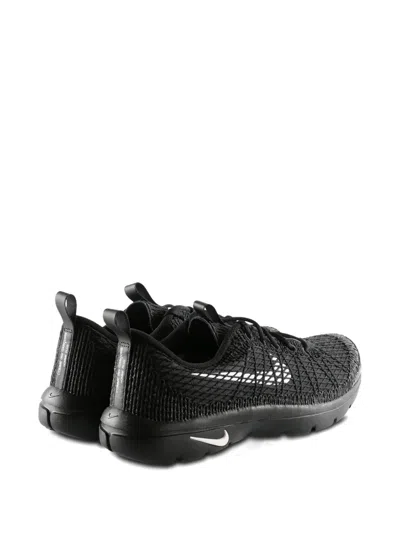 Comme Des Garçons Homme Deux X Nike Air Logo-detail Sneakers In Black