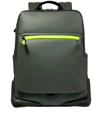 Piquadro Ipad Backpack Bags In Green