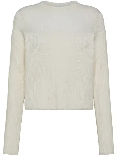 Cruna Odette Merino Knitwear In White