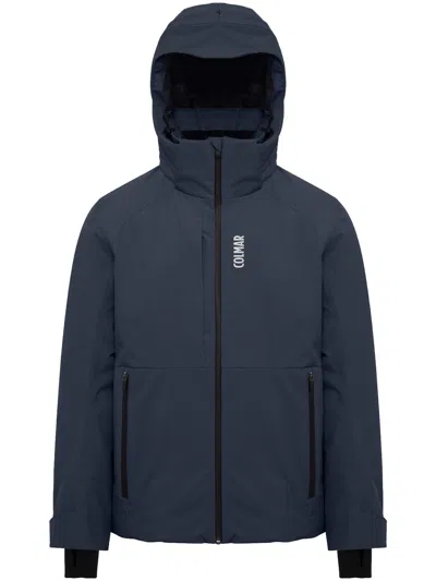 Colmar Timeless Hooded Ski Jacket In Blue