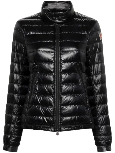 Moncler Grenoble Walibi Short Foldable Down Jacket In Black