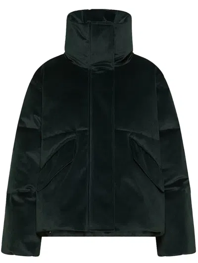 Oof Wear High-neck Puffer Jacket In Green