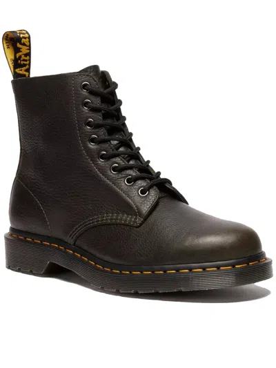 Dr. Martens 1460 Pascal Lace-up Leather Boots In Brown