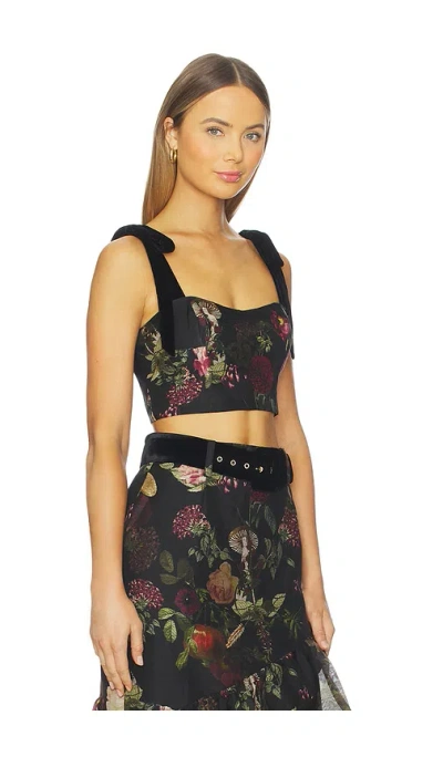 Cara Cara Tira Top In Black