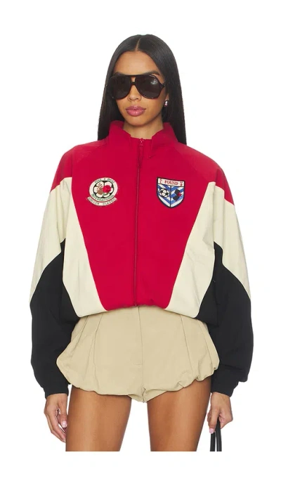 Found Pine & Rose Track Jacket. - In Multi