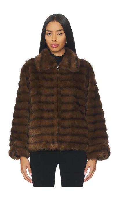 Heartloom Cairo Coat In Brown