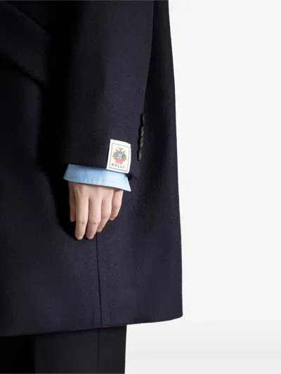 Bally Single-breasted Coat In Black