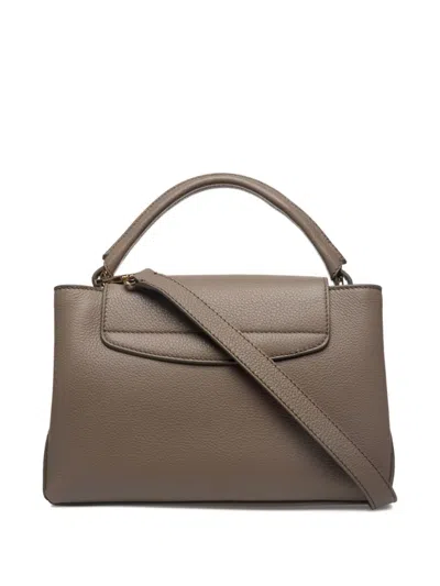 Bally Small Layka Top-handle Cross Body Bag In Neutral