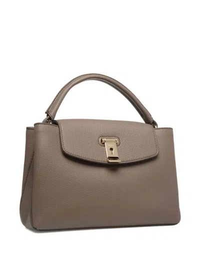 Bally Small Layka Top-handle Cross Body Bag In Neutral