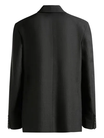 Bally Notch-lapel Single-breasted Blazer In Black