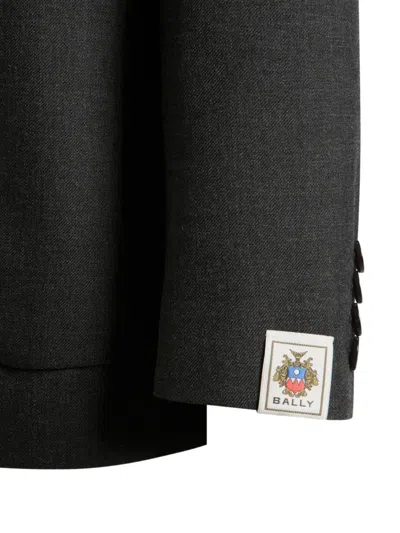 Bally Notch-lapel Single-breasted Blazer In Black