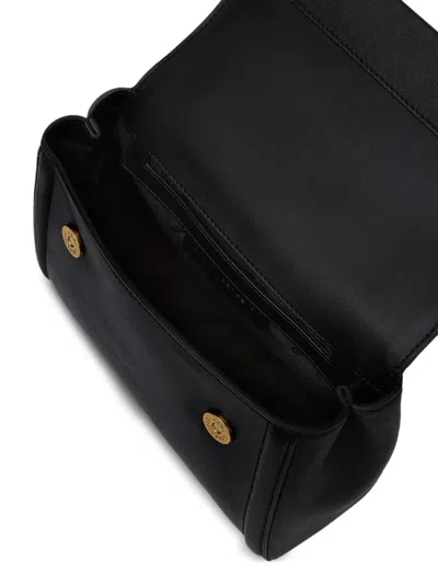 Karl Lagerfeld Small K/autograph Satchel Bag In Black