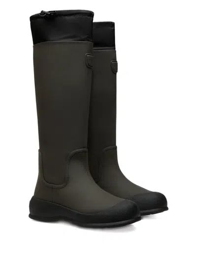 Bally Frei Knee-high Rain Boots In Black