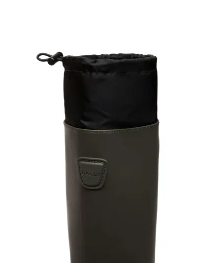Bally Frei Knee-high Rain Boots In Black