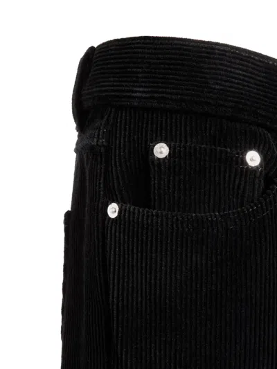 Bally Corduroy Trousers In Black