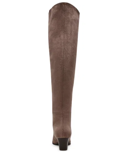 Dv Dolce Vita Women's Stryker Over-the-knee Pull On Heeled Boots In Brown