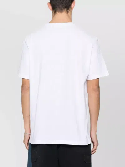 Dsquared2 Graphic Print Relaxed Fit Crew Neck T-shirt In White