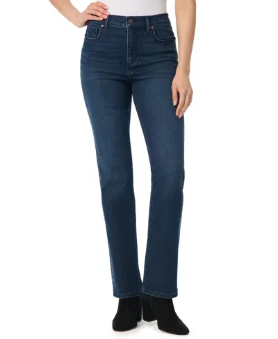 Gloria Vanderbilt Women's Amanda Original Bootcut Jeans, In Regular, Short & Long In Blue