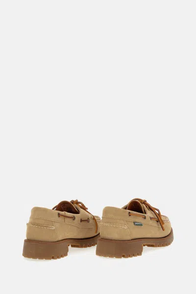 Sebago Ranger Suede Loafers For Women In Neutral