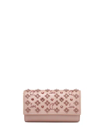 Christian Louboutin Paloma Wallet On Chain In Pink